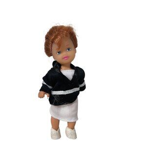 Lovely Patsy Fashion Doll With Red Hair & White Dress
